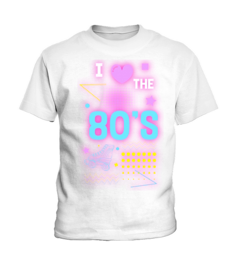 Neon Vintage Geek Kids T-Shirt