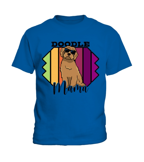 Womens Doodle Mama Labradoodle Goldendoodle Kids T-Shirt