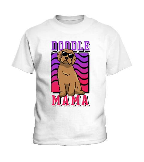 Womens Doodle Mama Labradoodle Goldendoodle Kids T-Shirt