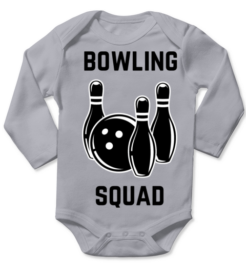 Bowling squad Long Sleeve Baby One-Piece