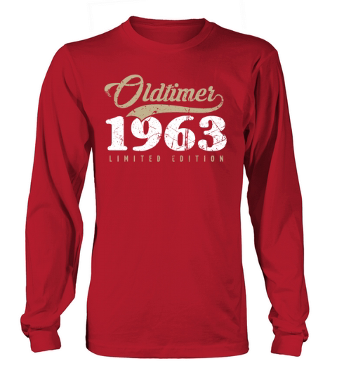 60th Birthday Vintage 1963 Long sleeved Unisex