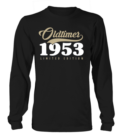 70th Birthday Vintage 1953 Long sleeved Unisex