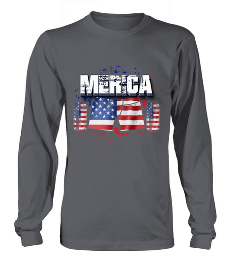 Merica Independence Day Graphic 4th July Long sleeved Unisex
