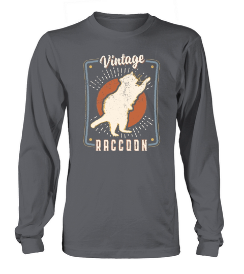 Raccoon Whisperer Vintage Classic Retro Animal Love Long sleeved Unisex