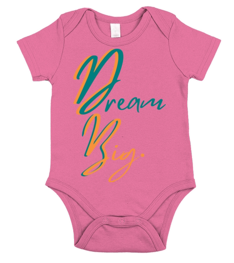 Dream Big Short Sleeve Baby One-Piece