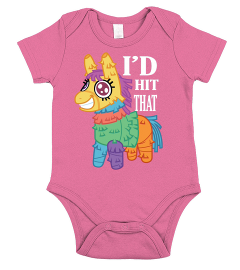 Id Hit That Pinata Cinco de Mayo Party Short Sleeve Baby One-Piece