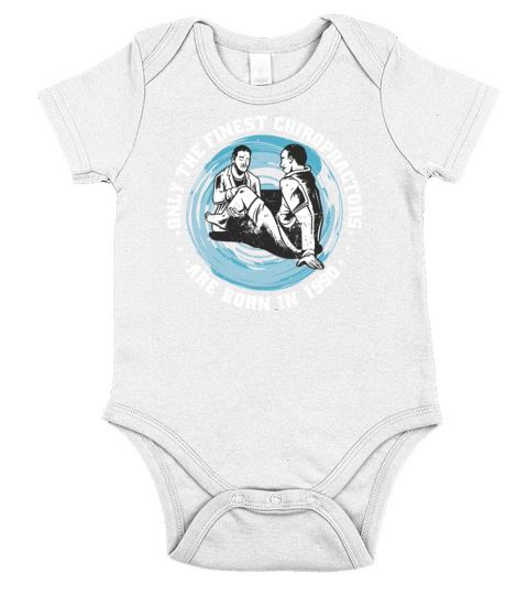 Physiotherapy born in 1990 Vintage Birthday Short Sleeve Baby One-Piece