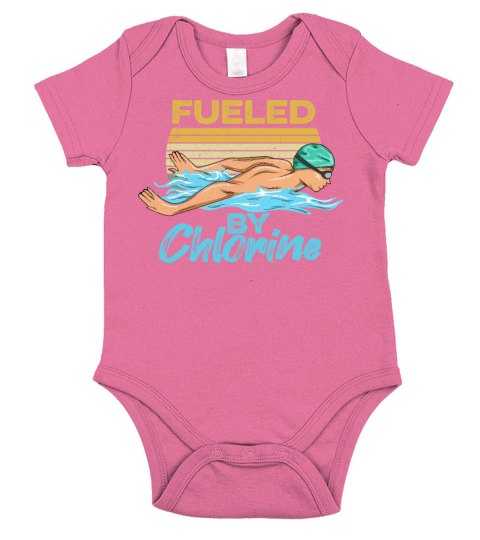 Swim Team Quote For A Expert Swimmer Short Sleeve Baby One-Piece