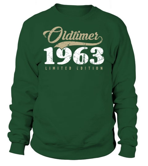 60th Birthday Vintage 1963 Sweatshirt Unisex