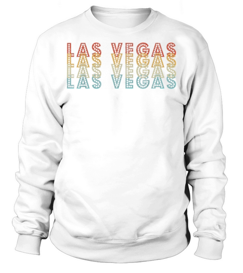 Las Vegas Nevada Vintage Retro 70s 80s T-Shirt Sweatshirt Unisex