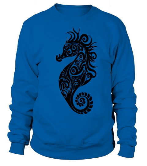 Little Cute Vintage Seahorse Sweatshirt Unisex