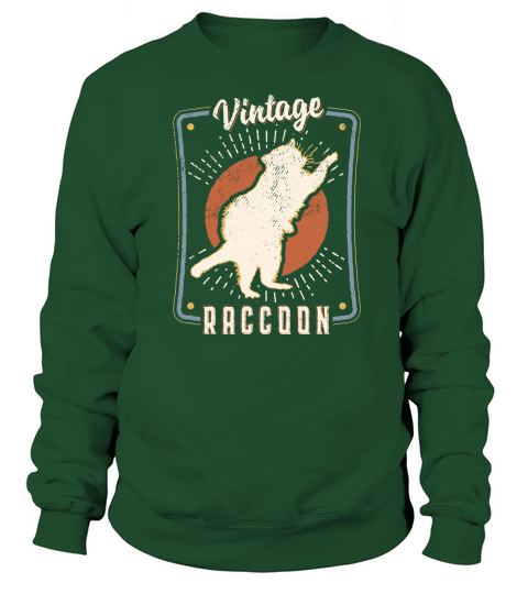 Raccoon Whisperer Vintage Classic Retro Animal Love Sweatshirt Unisex
