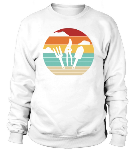 Retro Horticulture Ideas Gardener Professional Sweatshirt Unisex
