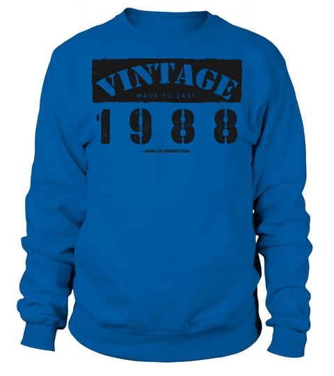 Vintage Classic 1988 35th Birthday - 35 Years Old Sweatshirt Unisex