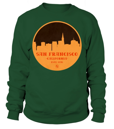 Vintage San Francisco City Badge Sweatshirt Unisex