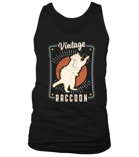 Raccoon Whisperer Vintage Classic Retro Animal Love Tank Top Unisex