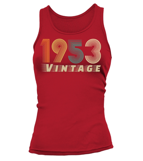 1953 Vintage Birthday since 1953 Tank top Woman