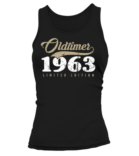 60th Birthday Vintage 1963 Tank top Woman