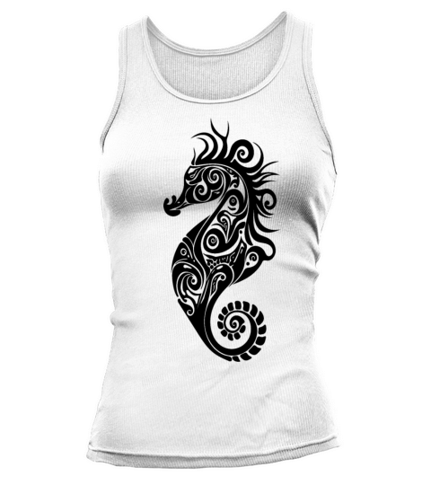 Little Cute Vintage Seahorse Tank top Woman