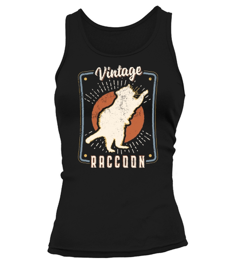 Raccoon Whisperer Vintage Classic Retro Animal Love Tank top Woman