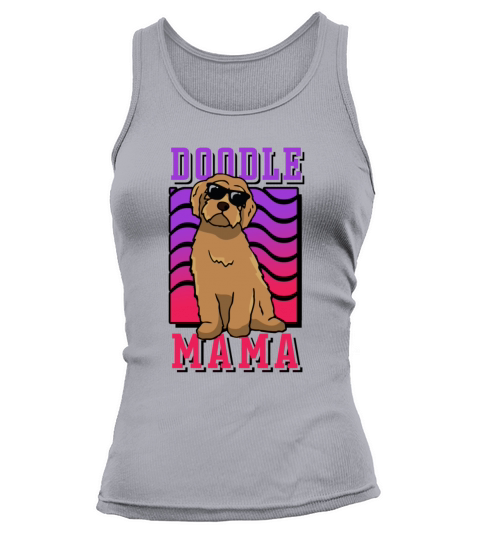 Womens Doodle Mama Labradoodle Goldendoodle Tank top Woman
