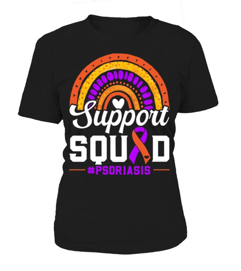 Support Squad Skin Disease Psoriasis Awareness Women's T-Shirt