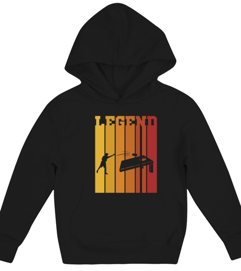 Cornhole Legend Vintage Kids Hoodie