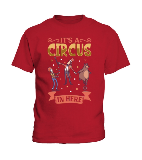 Circus Art Circus Artist Event Staff Circus Staff Kids T-Shirt