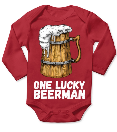 Beer Drink Long Sleeve Baby One-Piece