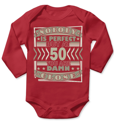 These 50 years old 50th birthday hammer type sayin Long Sleeve Baby One-Piece