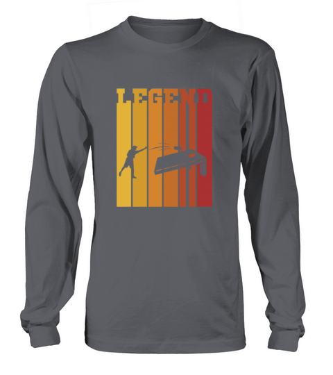 Cornhole Legend Vintage Long sleeved Unisex