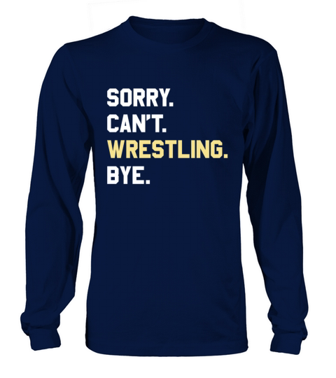 Funny Wrestling Gift for Men Women Boys or Girls Long sleeved Unisex