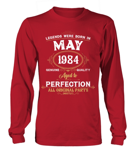 Legends Were Born In May 1971 Long sleeved Unisex