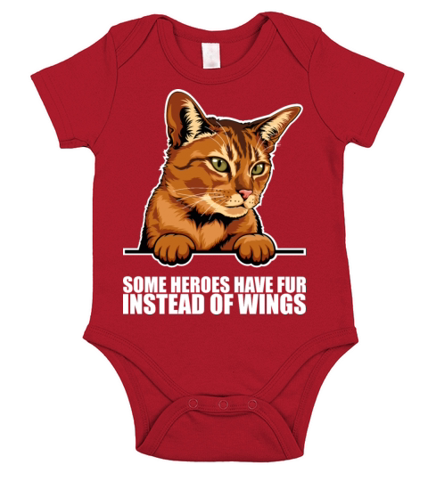 Abyssinian Abyssinian cat Gift Short Sleeve Baby One-Piece