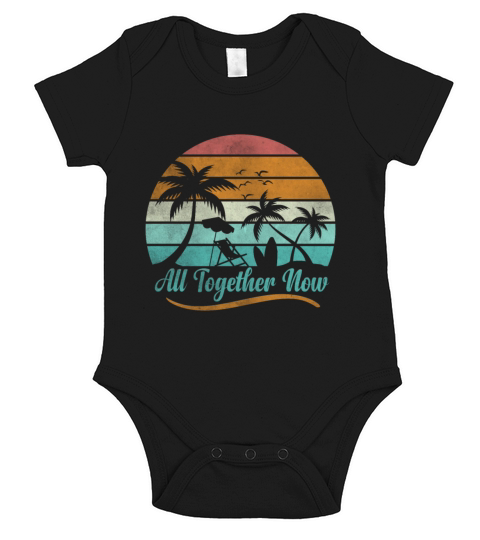 All Together Now Summer 2023 Design Short Sleeve Baby One-Piece