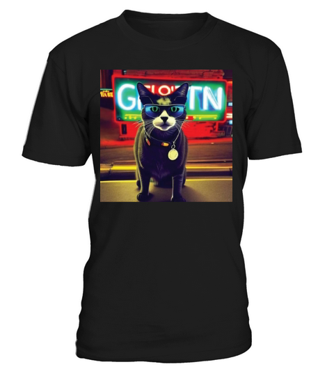 cat daddy black cat vintage eighties style T-Shirt Unisex