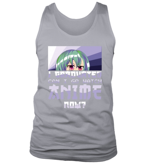 Love Anime Graduate Graduating 2023 Graduation Tank Top Unisex