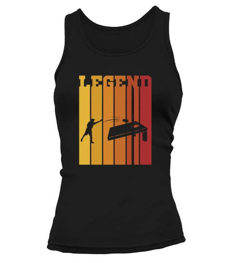 Cornhole Legend Vintage Tank top Woman