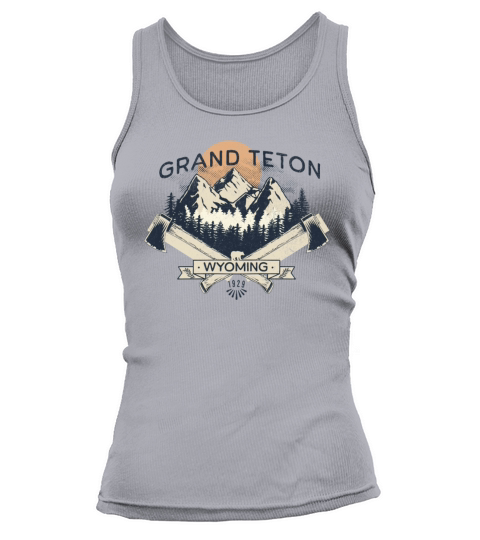 Grand Teton Vintage Hiking Tank top Woman