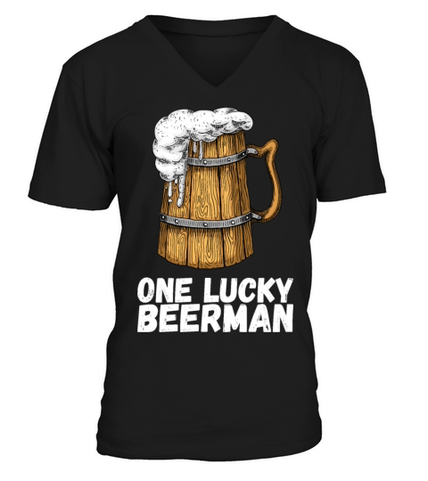 Beer Drink V-Neck T-shirt