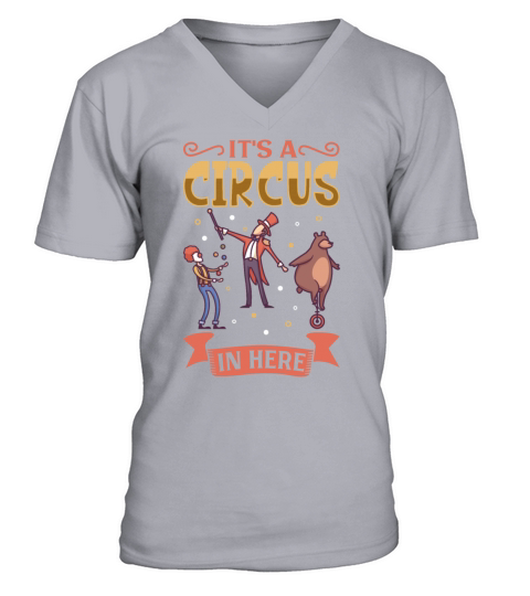 Circus Art Circus Artist Event Staff Circus Staff V-Neck T-shirt