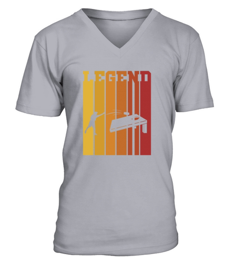 Cornhole Legend Vintage V-Neck T-shirt