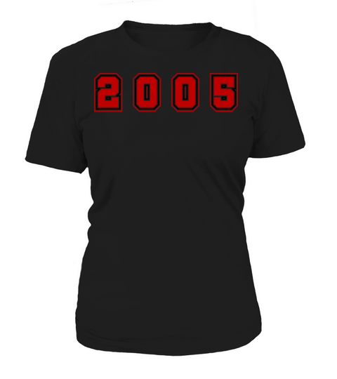 2005 Year Number Women's T-Shirt