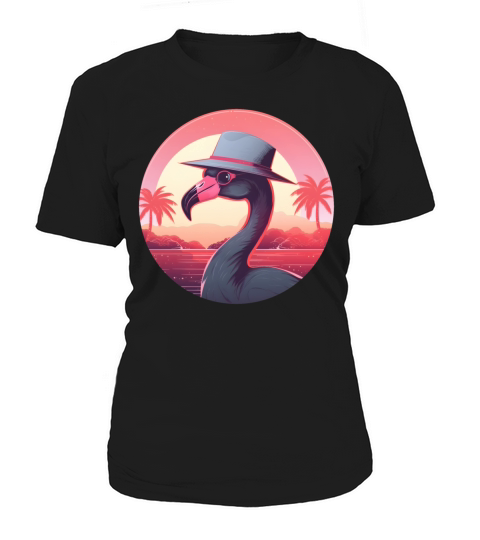 Vintage Flamingo Lovers Women's T-Shirt