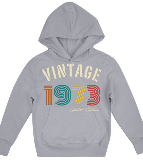 Vintage 1973 Limited Edition Kids Hoodie