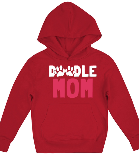 Womens Doodle Mama Labradoodle Goldendoodle Kids Hoodie