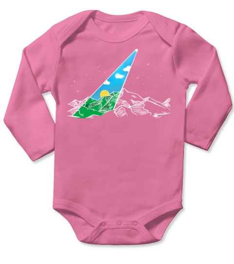 Cloudy Sky Long Sleeve Baby One-Piece