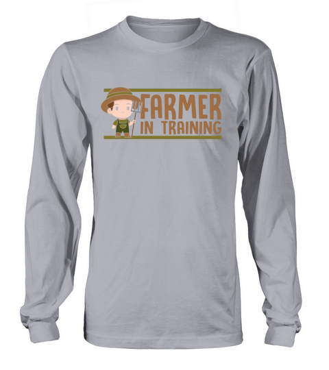 Farmer In Training Agribusiness Agriculture Long sleeved Unisex