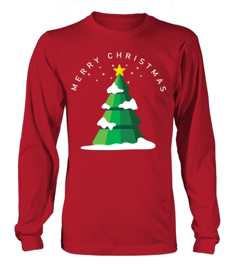 Merry Christmas Long sleeved Unisex