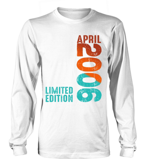 Since April 2006 Year 2006 Retro Vintage 2006 Long sleeved Unisex